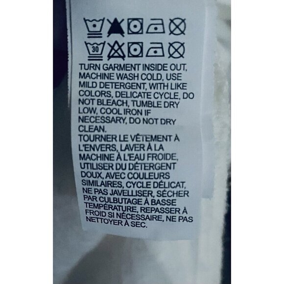 Lucky Brand Top Womens XL Ivory Off the Shoulder Embroidered Cropped Boho Beachy - Picture 7 of 8